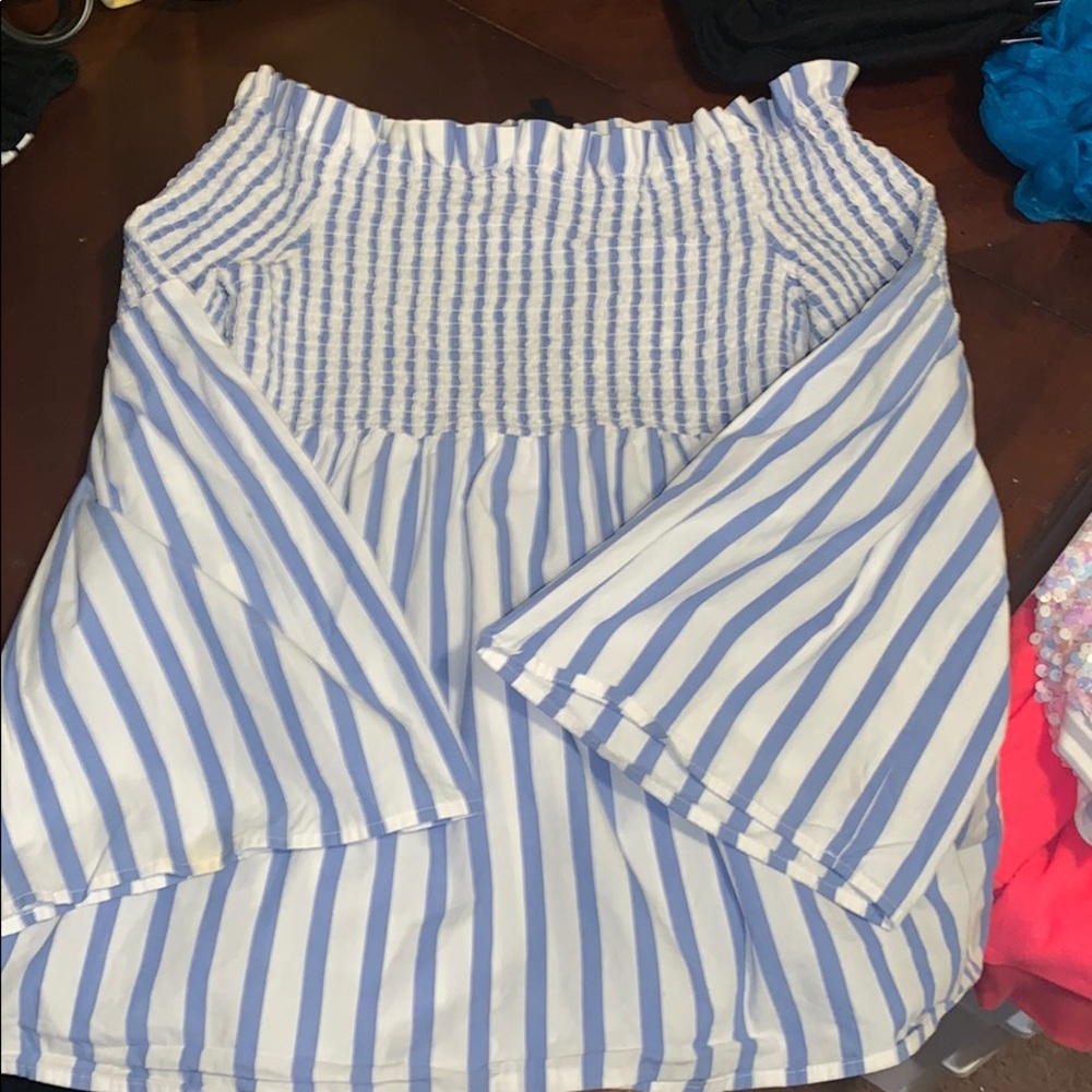 Off the shoulder blouse